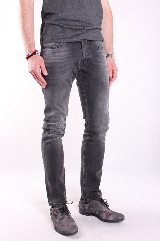REPLAY Pantaloni Uomo Waitom Hyperflex Hybrid - Modello 5 Tasche, Nero 098, Taglia 38W/32L - 2