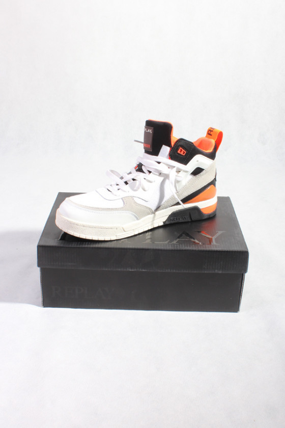 REPLAY RZ1R0005T Concord white