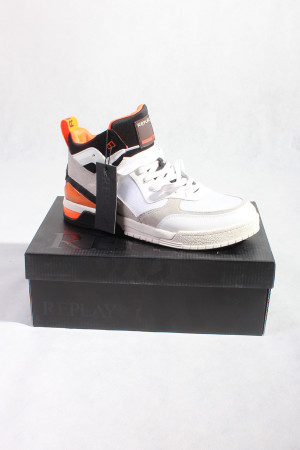 REPLAY RZ1R0005T Concord white