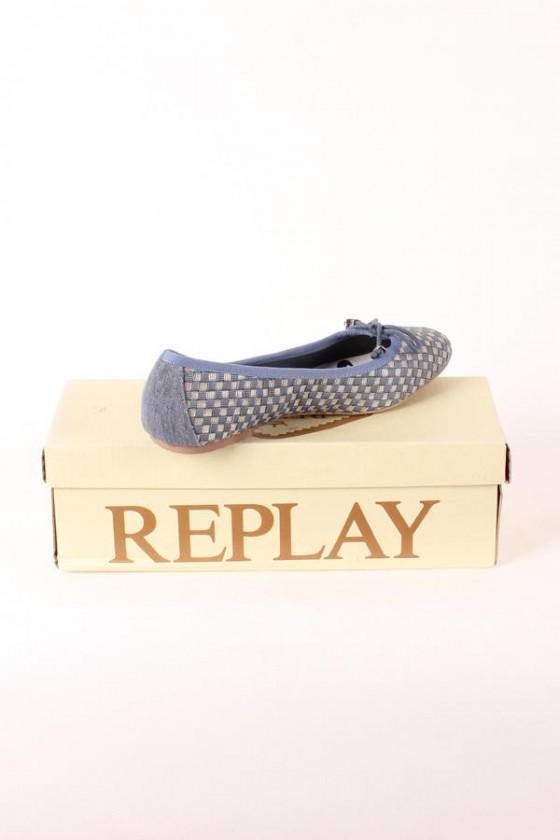 REPLAY RB150001T PLAIT Blue Gold