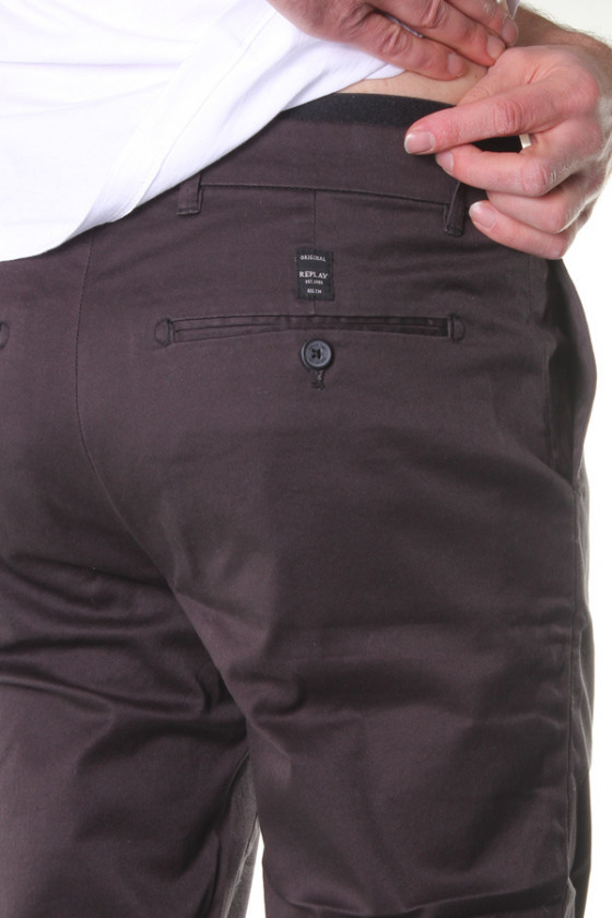 REPLAY M9552 80799 098 Chino Schwarz